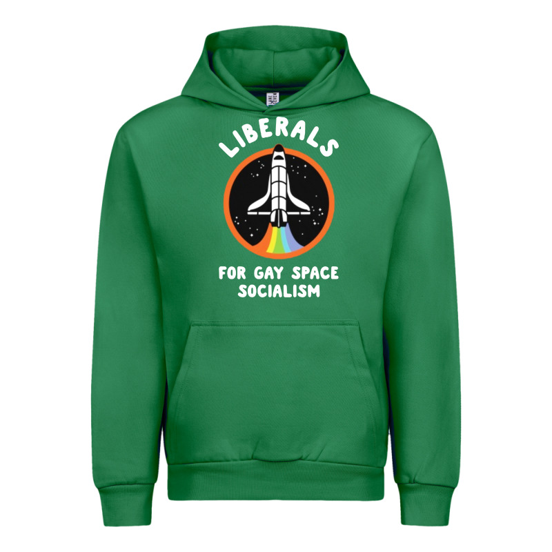 Liberals For Gay Space Socialism Urban Hoodie by artisFamous | Teevron