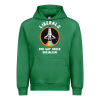 Emerald liberals for gay space socialism Urban Hoodie - artisFamous