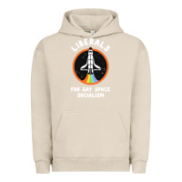 Pigment French Oak liberals for gay space socialism Urban Hoodie - artisFamous