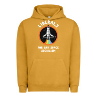Pigment Peanut Butter liberals for gay space socialism Urban Hoodie - artisFamous