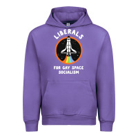 Tulip liberals for gay space socialism Urban Hoodie - artisFamous