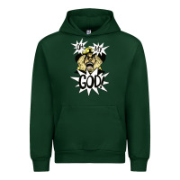 Forest Green oh my god Urban Hoodie - artisFamous