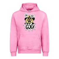 Fuchsia Pink oh my god Urban Hoodie - artisFamous