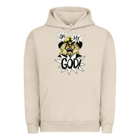 Pigment French Oak oh my god Urban Hoodie - artisFamous