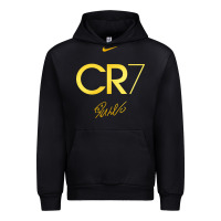 Black cr7 graphic Urban Hoodie - artisFamous