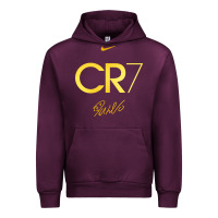Mauve Wine cr7 graphic Urban Hoodie - artisFamous