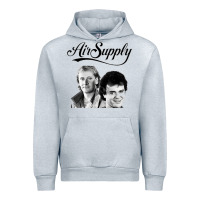 Heather Grey air supply 9 Urban Hoodie - artisFamous