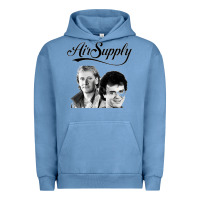 Pigment Pebble Blue air supply 9 Urban Hoodie - artisFamous