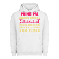 Pigment Lunar Rock principal funniest isn't a jobtitle Urban Hoodie - artisFamous