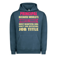 Pigment Midnight Navy principal funniest isn't a jobtitle Urban Hoodie - artisFamous