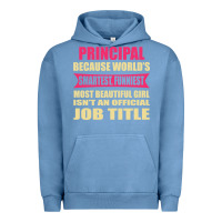 Pigment Pebble Blue principal funniest isn't a jobtitle Urban Hoodie - artisFamous