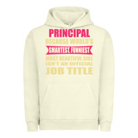 Pigment Pistachio principal funniest isn't a jobtitle Urban Hoodie - artisFamous