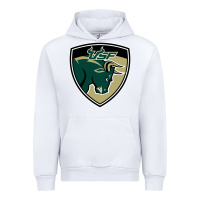 White south florida bulls Urban Hoodie - artisFamous