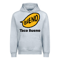Heather Grey Resto Taco Bueno Urban Hoodie - artisFamous