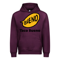 Mauve Wine Resto Taco Bueno Urban Hoodie - artisFamous