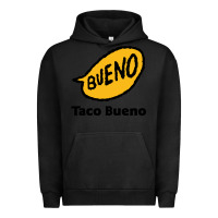 Pigment Black Resto Taco Bueno Urban Hoodie - artisFamous