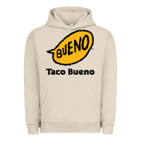 Pigment French Oak Resto Taco Bueno Urban Hoodie - artisFamous