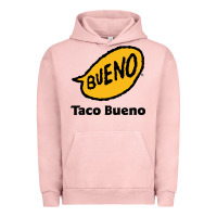 Pigment Salmon Resto Taco Bueno Urban Hoodie - artisFamous