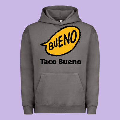 Resto Taco Bueno Urban Hoodie Designed By Artisfamous