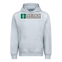 Heather Grey Ivy Tech Community College of Indiana Urban Hoodie - artisFamous