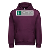 Mauve Wine Ivy Tech Community College of Indiana Urban Hoodie - artisFamous