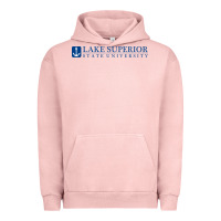 Pigment Salmon Lake Superior College (LSSU) Urban Hoodie - artisFamous