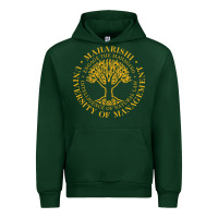 Forest Green Maharishi International College Urban Hoodie - artisFamous