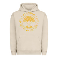Pigment French Oak Maharishi International College Urban Hoodie - artisFamous