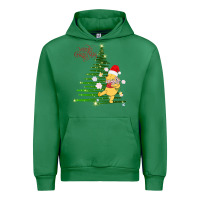 Emerald Winnie The Pooh- Merry christmas Urban Hoodie - artisFamous