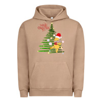 Pigment Burro Winnie The Pooh- Merry christmas Urban Hoodie - artisFamous