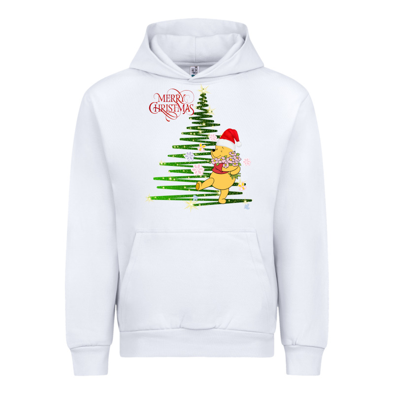 Winnie The Pooh- Merry Christmas Urban Hoodie by artisFamous | Teevron