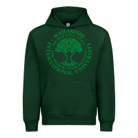 Forest Green Maharishi International College Urban Hoodie - artisFamous