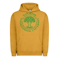 Pigment Peanut Butter Maharishi International College Urban Hoodie - artisFamous