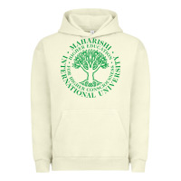 Pigment Pistachio Maharishi International College Urban Hoodie - artisFamous