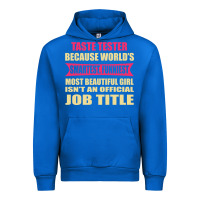 Cobalt taste tester funniest isn't a jobtitle Urban Hoodie - artisFamous