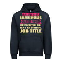 Navy taste tester funniest isn't a jobtitle Urban Hoodie - artisFamous