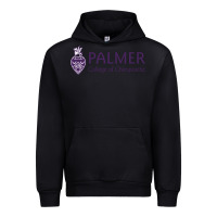 Black Palmer College of Chiropractic Urban Hoodie - artisFamous