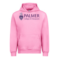 Fuchsia Pink Palmer College of Chiropractic Urban Hoodie - artisFamous