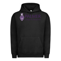 Pigment Black Palmer College of Chiropractic Urban Hoodie - artisFamous
