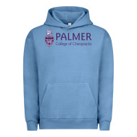 Pigment Pebble Blue Palmer College of Chiropractic Urban Hoodie - artisFamous