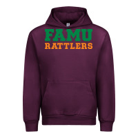 Mauve Wine Famu Rattlers Urban Hoodie - artisFamous