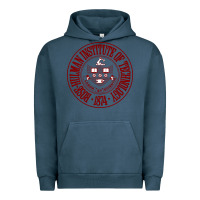 Pigment Midnight Navy Rose–Hulman Institute of Technology College Urban Hoodie - artisFamous