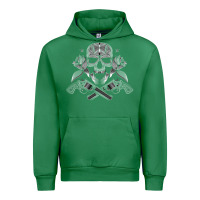 Emerald guns & roses 7 Urban Hoodie - artisFamous