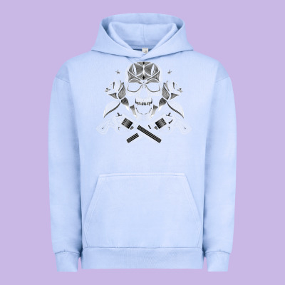 Guns & Roses 7 Urban Hoodie Designed By Artisfamous