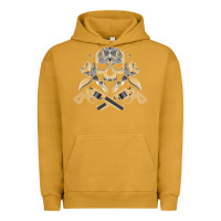 Pigment Peanut Butter guns & roses 7 Urban Hoodie - artisFamous