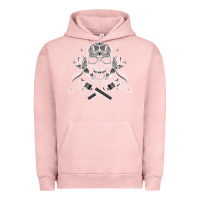 Pigment Salmon guns & roses 7 Urban Hoodie - artisFamous