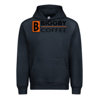 Navy biggby coffee Urban Hoodie - artisFamous