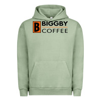 Pigment Oil Green biggby coffee Urban Hoodie - artisFamous