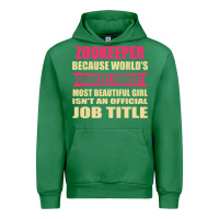 Emerald zookeeper funniest isn't a jobtitle Urban Hoodie - artisFamous