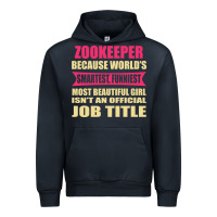 Navy zookeeper funniest isn't a jobtitle Urban Hoodie - artisFamous